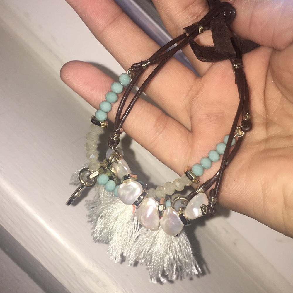serene seas bracelet (multi layered)